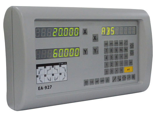 Digitale LCD Vertoning 2 die As Dro Systemen voor Malenmachine meten