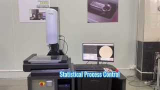 SPC statistische procescontrole in Easson Vision-meetmachinesoftware