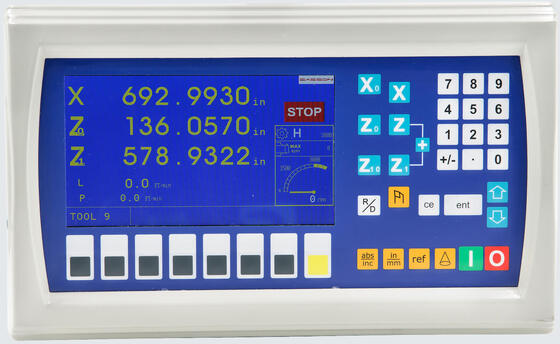 Easson S-14B Constant Speed Lathe 3 Systeem van het As het Digitale Lezen